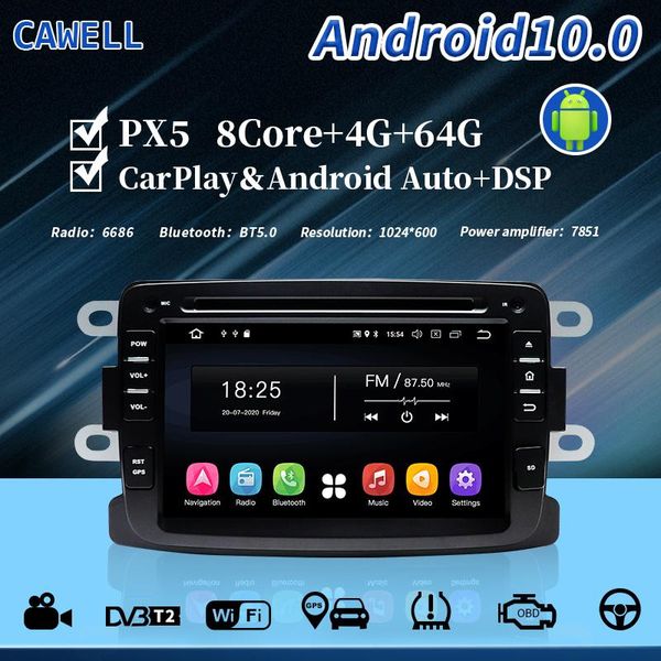 cawell car dvd android10 px5 dsp carplay 8core 64g wifi bluetooth auto radio 4g dvr rds for duster navigation system player
cawell car dvd android10 px5 dsp carplay 8core 64g wifi bluetooth auto radio 4g dvr rds for duster navigation system player