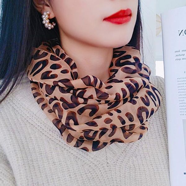 scarves korean female thin long chiffon leopard print neck guard silk summer beach towel sun protection shawl bib p58, Blue;gray
scarves korean female thin long chiffon leopard print neck guard silk summer beach towel sun protection shawl bib p58, Blue;gray