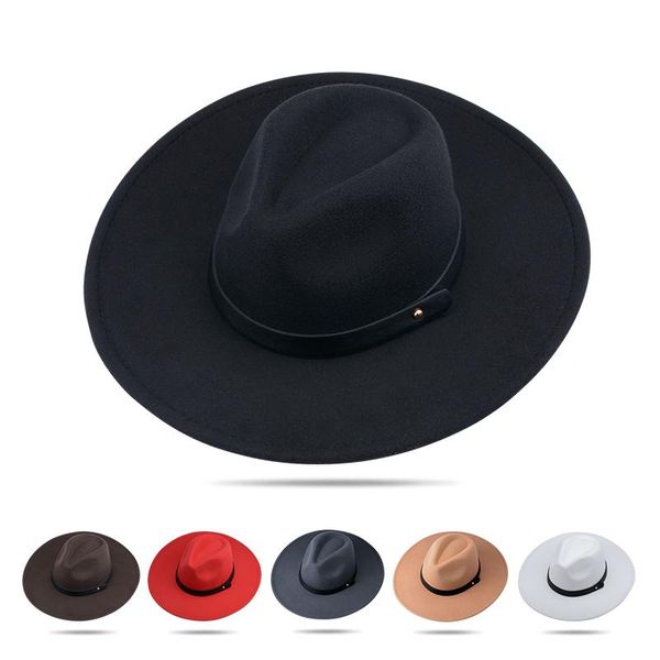 wide brim hats imitation wool felt hat jazz fedora british black panama gentleman, Blue;gray
wide brim hats imitation wool felt hat jazz fedora british black panama gentleman, Blue;gray