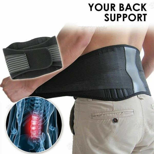 waist support posture corrector magnetic lumbar back shoulder brace belt for men women shaperwear, Black;gray 
waist support posture corrector magnetic lumbar back shoulder brace belt for men women shaperwear, Black;gray