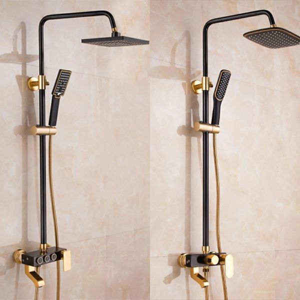 bathroom shower sets digital set luxury black gold thermostatic system rainfall spa head faucet y5ja
bathroom shower sets digital set luxury black gold thermostatic system rainfall spa head faucet y5ja