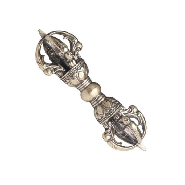 pendant necklaces 1pc unique brass vajra pestle dharma ornament retro craft home decor, Silver
pendant necklaces 1pc unique brass vajra pestle dharma ornament retro craft home decor, Silver
