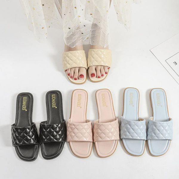 candy sewing lattices flats sandals women open toe flip flops soft bottom sandalias brief anti-skid round beach shoes woman, Black
candy sewing lattices flats sandals women open toe flip flops soft bottom sandalias brief anti-skid round beach shoes woman, Black