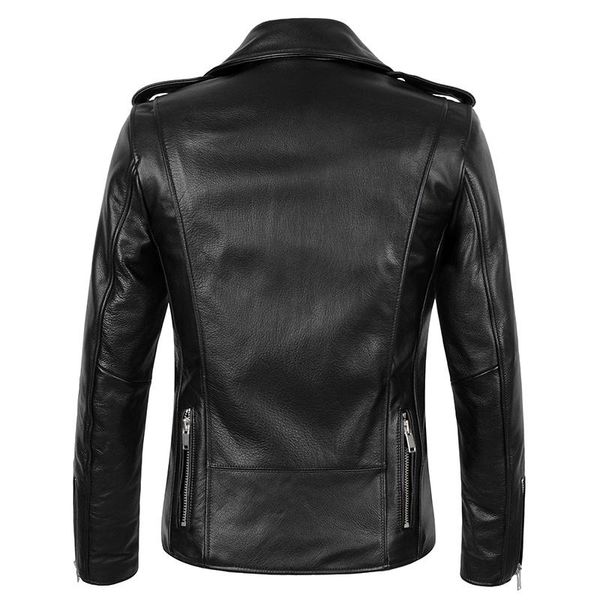 men's leather & faux 2021 black motorcycle style genuine jacket men plus size 4xl double zipper real natural cowhide spring thin biker
men's leather & faux 2021 black motorcycle style genuine jacket men plus size 4xl double zipper real natural cowhide spring thin biker