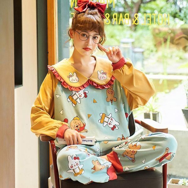 cartoons womens sleepwears sleepwear autumn cotton pajamas long nightwear ladies pyjama home round neck clothes size pijamas mujer, Black;red
cartoons womens sleepwears sleepwear autumn cotton pajamas long nightwear ladies pyjama home round neck clothes size pijamas mujer, Black;red