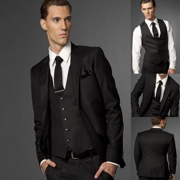 men's suits & blazers custom made groom tuxedo black groomsmen lapel wedding/dinner man bridegroom (jacket+pants+tie+vest) b2, White;black
men's suits & blazers custom made groom tuxedo black groomsmen lapel wedding/dinner man bridegroom (jacket+pants+tie+vest) b2, White;black