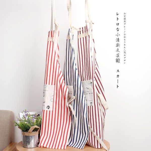 aprons japanese style cotton and linen sleeveless apron striped kitchen cooking fabric home cute overalls antifouling
aprons japanese style cotton and linen sleeveless apron striped kitchen cooking fabric home cute overalls antifouling