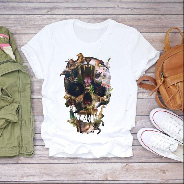 summer fashion skull butterfly womens t shirt plant short sleeve graphic clothes casual tee, White
summer fashion skull butterfly womens t shirt plant short sleeve graphic clothes casual tee, White