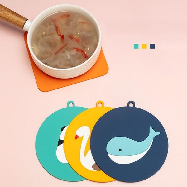 mats & pads 3pcs cartoon animal silicone table mat insulation coffee tea cup cushion for home plate bowl tableware 
mats & pads 3pcs cartoon animal silicone table mat insulation coffee tea cup cushion for home plate bowl tableware