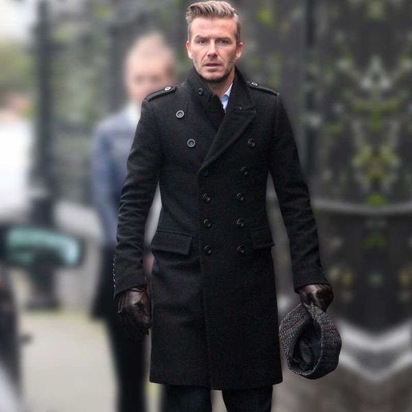 men's woolen coat jacket beckham's same style autumn and winter mid-length slim black double-breasted woolen trench coat 211011, Tan;black
men's woolen coat jacket beckham's same style autumn and winter mid-length slim black double-breasted woolen trench coat 211011, Tan;black