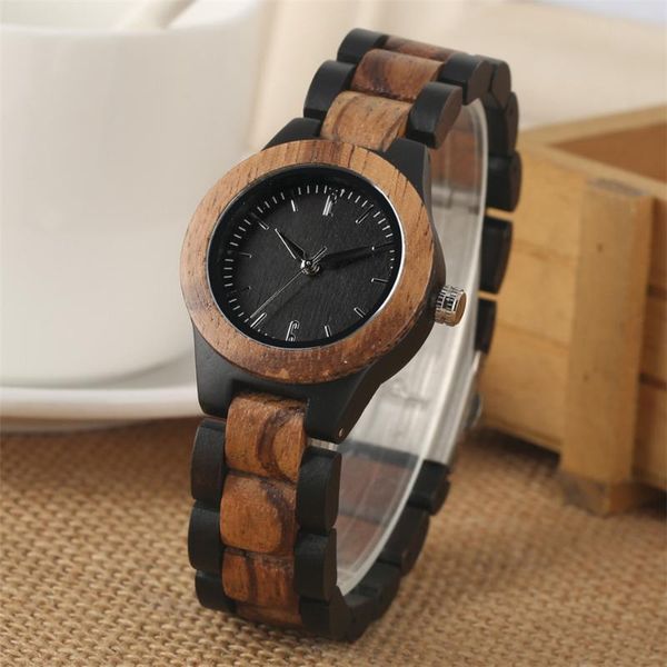 wristwatches small black dial women's wood watch quartz bangle watches female unique natural wooden bracelet timepiece fold clasp lady, Slivery;brown
wristwatches small black dial women's wood watch quartz bangle watches female unique natural wooden bracelet timepiece fold clasp lady, Slivery;brown
