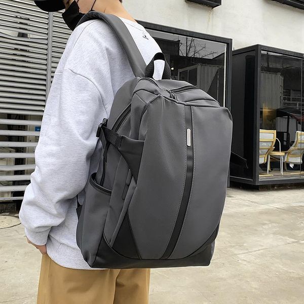 women waterproof nylon backpack solid color student book bag high capacity lapquality anti theft
women waterproof nylon backpack solid color student book bag high capacity lapquality anti theft