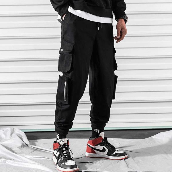 men's pants summer side zipper pocket hip hop trousers sweatpants streetwear men joggers track casual cargo military style 1qgb 15i1, Black
men's pants summer side zipper pocket hip hop trousers sweatpants streetwear men joggers track casual cargo military style 1qgb 15i1, Black