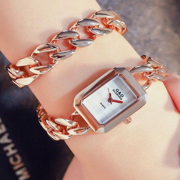 wristwatches 2021 rose gold brand watch luxury classic wrist fashion casual simple quartz wristwatch clock women watches, Slivery;brown
wristwatches 2021 rose gold brand watch luxury classic wrist fashion casual simple quartz wristwatch clock women watches, Slivery;brown