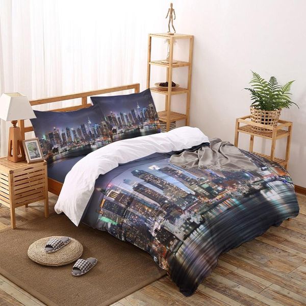 bedding sets city night set duvet cover fashion design bed printing pillowcase linen size home textile
bedding sets city night set duvet cover fashion design bed printing pillowcase linen size home textile