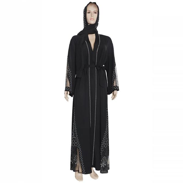 ethnic clothing black african dresses for women africa muslim long dress fashion maxi lady and headscarf, Red
ethnic clothing black african dresses for women africa muslim long dress fashion maxi lady and headscarf, Red