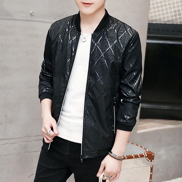 men's jackets 2021 mens fashion bomber men business casual zipper streetwear baseball coat outerwear clothing jaqueta, Black;brown
men's jackets 2021 mens fashion bomber men business casual zipper streetwear baseball coat outerwear clothing jaqueta, Black;brown