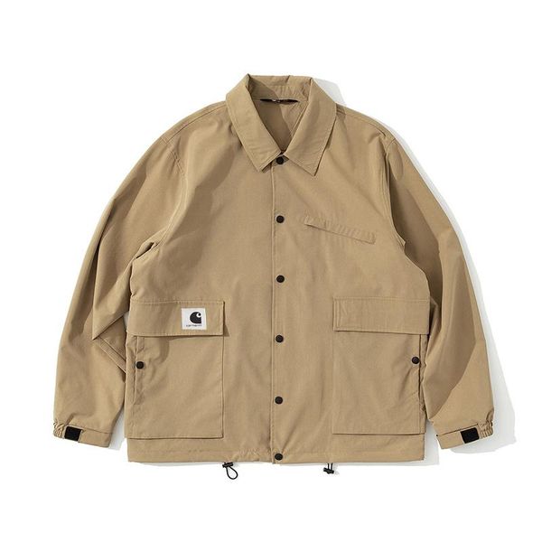 men's jackets casual jacket 2021 autumn and winter tooling functional wind couple men women trendy brand multi-pocket, Black;brown
men's jackets casual jacket 2021 autumn and winter tooling functional wind couple men women trendy brand multi-pocket, Black;brown
