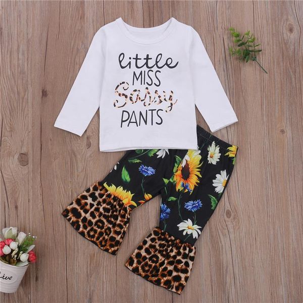baby girl's flowery suit , long sleeve round neck lettering leopard printed elastic head high waist bell-bottom trousers clothing sets, White
baby girl's flowery suit , long sleeve round neck lettering leopard printed elastic head high waist bell-bottom trousers clothing sets, White