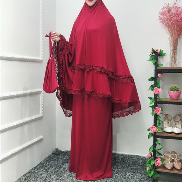 muslim fashion prayer dress abaya dubai turkey hijab dress abayas for women islamic clothing djellaba femme robe en hidjab, Red
muslim fashion prayer dress abaya dubai turkey hijab dress abayas for women islamic clothing djellaba femme robe en hidjab, Red