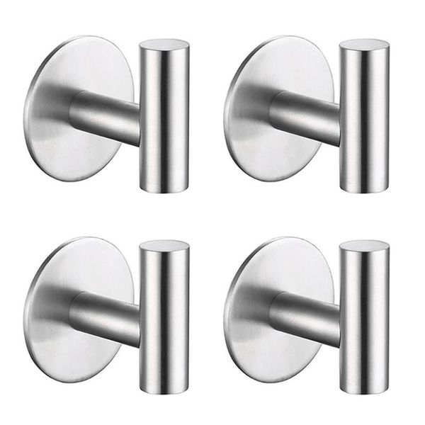 hangers & racks 4pcs bathroom hooks for kitchen door wall hanger robe towel hook 304 stainless steel accesorios
hangers & racks 4pcs bathroom hooks for kitchen door wall hanger robe towel hook 304 stainless steel accesorios