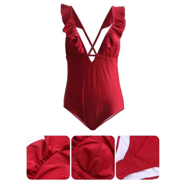 one-piece swimwear beautiful v-neck swimsuit for summer beach woman lady female (size s, red) men's
one-piece swimwear beautiful v-neck swimsuit for summer beach woman lady female (size s, red) men's