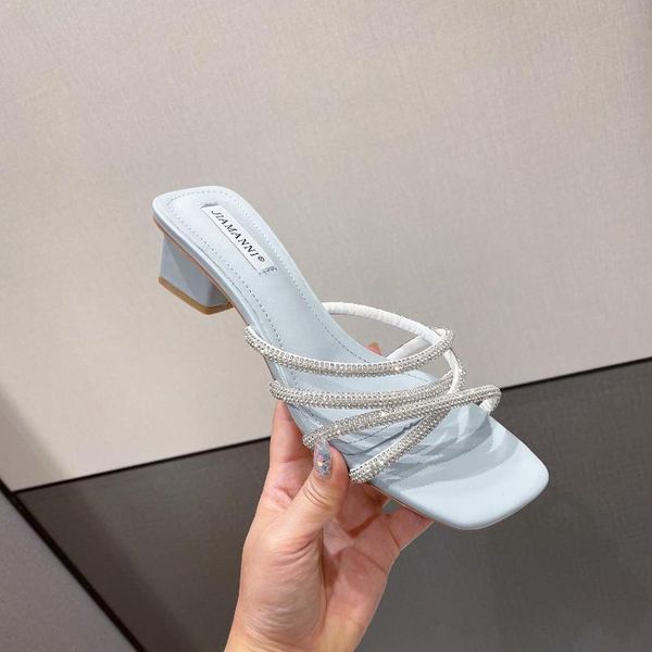 slippers shoes woman 2021 soft luxury slides square heel low jelly flip flops pantofle comfort designer block glitter fabric, Black
slippers shoes woman 2021 soft luxury slides square heel low jelly flip flops pantofle comfort designer block glitter fabric, Black