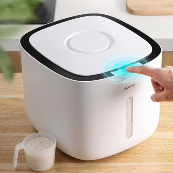 kitchen collection nano bucket insect-proof moisture-proof sealed rice cylinder grain dog household storage box 10l bottles & jars
kitchen collection nano bucket insect-proof moisture-proof sealed rice cylinder grain dog household storage box 10l bottles & jars