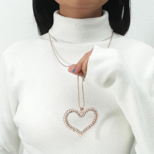 dangle & chandelier fashion geometry big love heart hoop necklaces for women trendy party gold color metal bamboo necklace hip hop jewelry g, Silver
dangle & chandelier fashion geometry big love heart hoop necklaces for women trendy party gold color metal bamboo necklace hip hop jewelry g, Silver