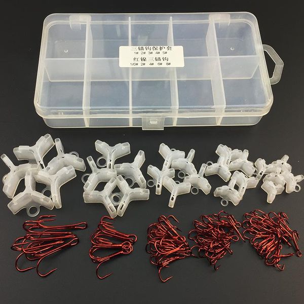 fishing treble hook kit with jacket high carbon steel small fishhook cover 81 pieces case hooks
fishing treble hook kit with jacket high carbon steel small fishhook cover 81 pieces case hooks