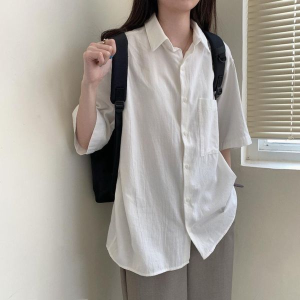 women's blouses & shirts summer all match thin loose white short sleeved shirt womens retro korean fashion clothing business blouse wom
women's blouses & shirts summer all match thin loose white short sleeved shirt womens retro korean fashion clothing business blouse wom