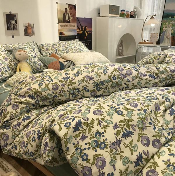 bedding sets romantic pastoral blue purplr floral set girl,cotton twin full king home textile bed sheet pillow case quilt cover
bedding sets romantic pastoral blue purplr floral set girl,cotton twin full king home textile bed sheet pillow case quilt cover