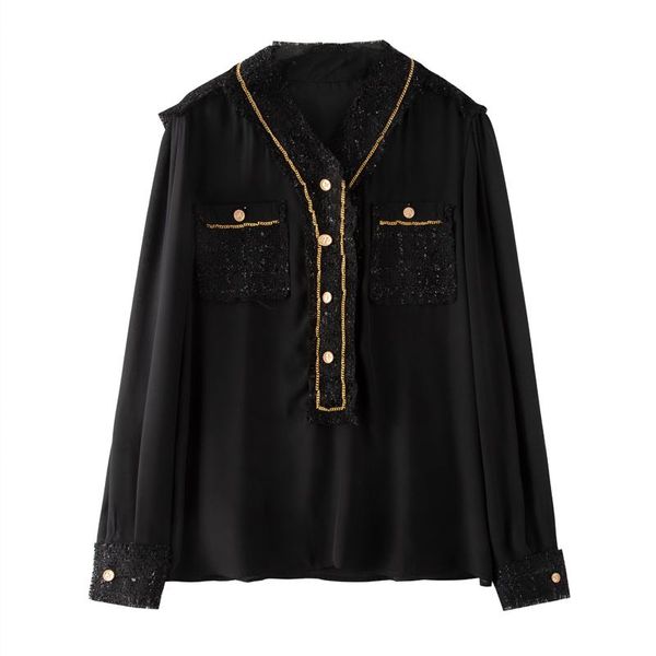 women's blouses & shirts elegant women black shirt loose plus size lantern long sleeve fashion korean style office ladies work blouse k, White
women's blouses & shirts elegant women black shirt loose plus size lantern long sleeve fashion korean style office ladies work blouse k, White