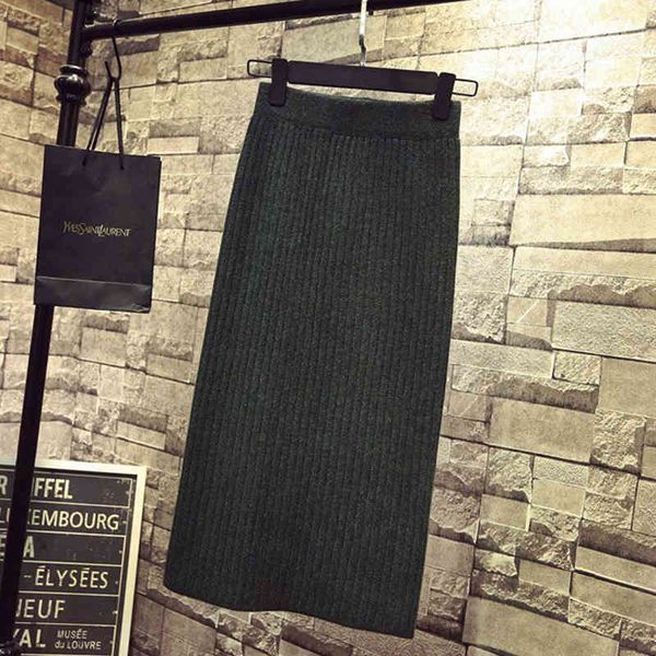 winter skirts women warm knitted pencil tubo faldas coreanas negra green brown vintage falda midi skirt jupe crayon 210323, Black
winter skirts women warm knitted pencil tubo faldas coreanas negra green brown vintage falda midi skirt jupe crayon 210323, Black