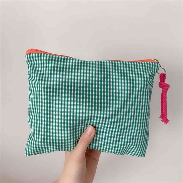 women plaid makeup fashion cosmetic bag cotton zipper pouch multipurpose for travel bath bags organizer toiletry wash
women plaid makeup fashion cosmetic bag cotton zipper pouch multipurpose for travel bath bags organizer toiletry wash