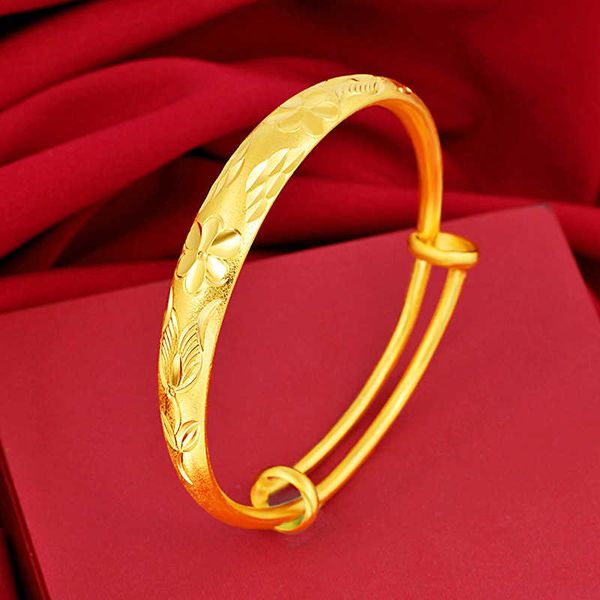 women's car flower 24k gold plate bangle bracelets njgb275 fashion wedding gift women yellow gold plated bracelet, Black
women's car flower 24k gold plate bangle bracelets njgb275 fashion wedding gift women yellow gold plated bracelet, Black