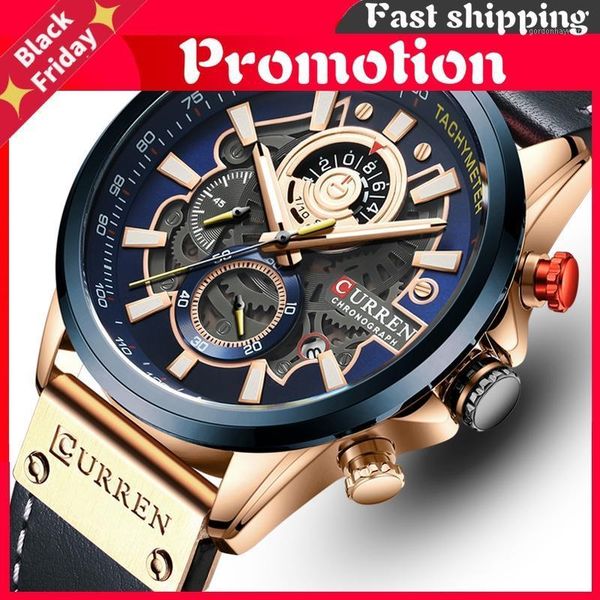 wristwatches mens watches fashion quartz watch men leather sports wristwatch chronograph clock male relogio masculino, Slivery;brown 
wristwatches mens watches fashion quartz watch men leather sports wristwatch chronograph clock male relogio masculino, Slivery;brown