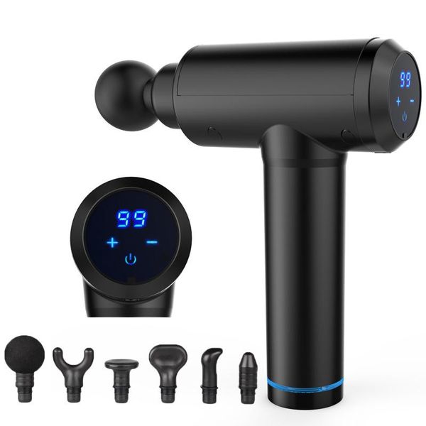 massage gun professional lcd display fascia sport therapy deep tissue percussion body muscle exercising relaxation massager
massage gun professional lcd display fascia sport therapy deep tissue percussion body muscle exercising relaxation massager