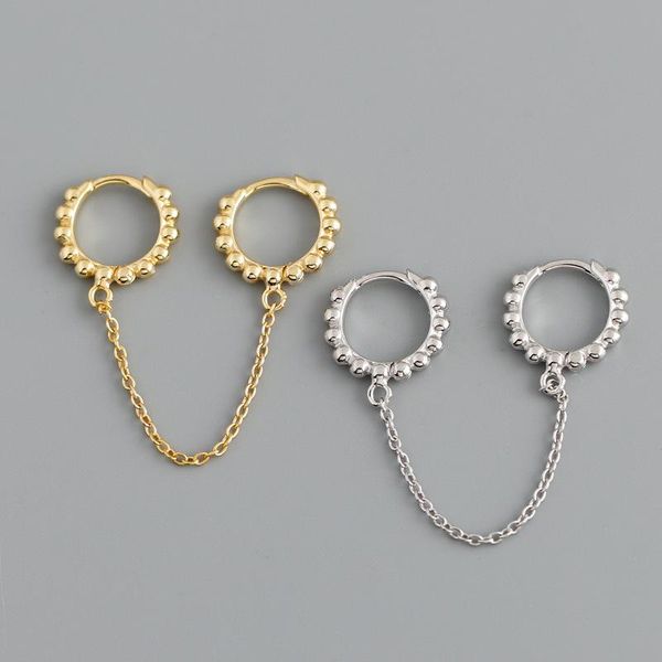 stud kamira 925 sterling silver geometric retro punk bead link chain earrings for women unique bohemian ear bone jewelry, Golden;silver
stud kamira 925 sterling silver geometric retro punk bead link chain earrings for women unique bohemian ear bone jewelry, Golden;silver