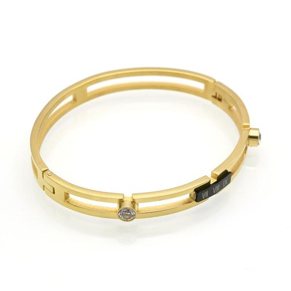 bangle female jewelry luxury zircon bracelets & bangles gold color wedding pulseira wrist crystal bracelet brand for women, Black
bangle female jewelry luxury zircon bracelets & bangles gold color wedding pulseira wrist crystal bracelet brand for women, Black