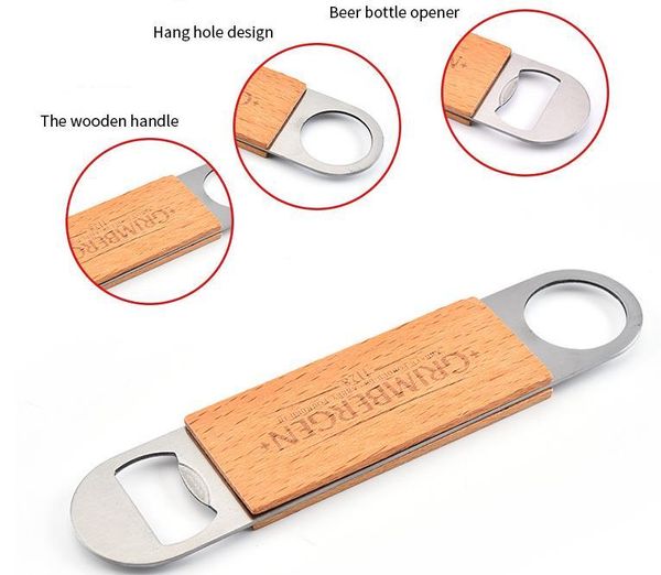 stainless steel wooden handle opener hanging 300pcs bottle openers durable beverage beer corkscrew bar kitchen
stainless steel wooden handle opener hanging 300pcs bottle openers durable beverage beer corkscrew bar kitchen