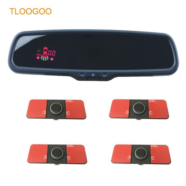 car rear view cameras& parking sensors auto dimming mirror display sensor 4 reverse backup system kit 1set
car rear view cameras& parking sensors auto dimming mirror display sensor 4 reverse backup system kit 1set