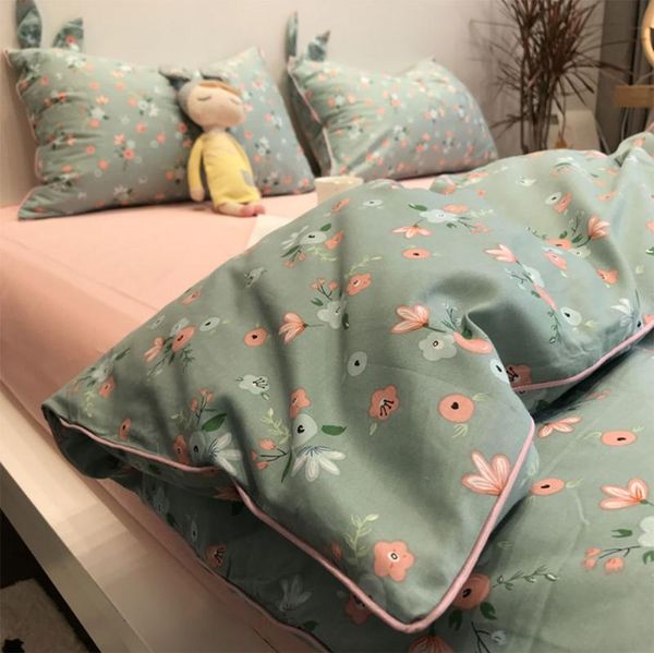 bedding sets european pastoral green flower set,beautiful cotton twin full king home textile bed sheet pillow case quilt cover
bedding sets european pastoral green flower set,beautiful cotton twin full king home textile bed sheet pillow case quilt cover