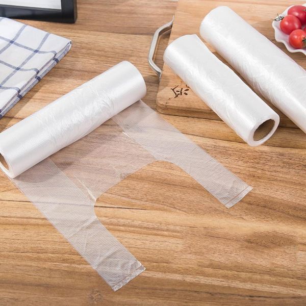 food savers & storage containers 100pcs fresh bag kitchen tool disposable thickened hand-sheared plastic vest type preservation
food savers & storage containers 100pcs fresh bag kitchen tool disposable thickened hand-sheared plastic vest type preservation