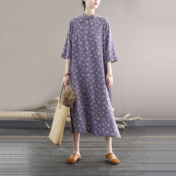 luxury casual dresses xi mo autumn colorful purple cheongsam improved broken flower women's a-shaped drs 2146, Black;gray
luxury casual dresses xi mo autumn colorful purple cheongsam improved broken flower women's a-shaped drs 2146, Black;gray