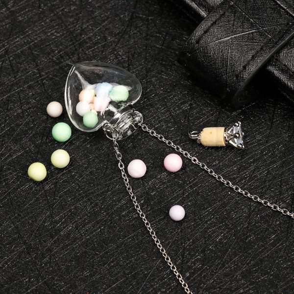 titanium steel glaze vial necklace perfume jewellery essential oil pendant water drop heart openable gift necklaces, Silver
titanium steel glaze vial necklace perfume jewellery essential oil pendant water drop heart openable gift necklaces, Silver