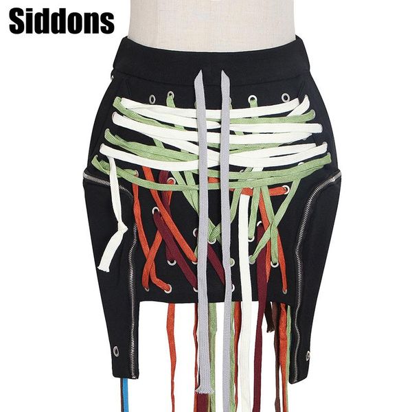 lace up bowknot elastic high waist streetwear skirts for women hollow out irregular hem skirt female, Black
lace up bowknot elastic high waist streetwear skirts for women hollow out irregular hem skirt female, Black