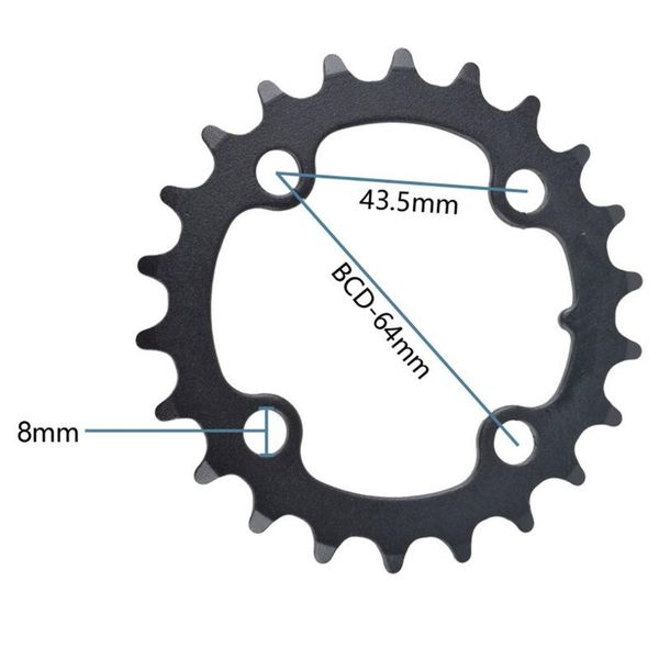 bike heels & chainwheels bicycle chainwheel chainring mtb mountain 7/8/9 speed 22t bcd 64mm repair chain ring
bike heels & chainwheels bicycle chainwheel chainring mtb mountain 7/8/9 speed 22t bcd 64mm repair chain ring