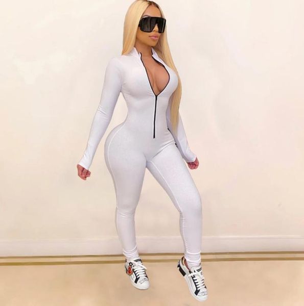 women's jumpsuits & rompers women spring autumn clothing slim long sleeve zipper jumpsuit playsuits bodysuits one-piece suit, Black;white
women's jumpsuits & rompers women spring autumn clothing slim long sleeve zipper jumpsuit playsuits bodysuits one-piece suit, Black;white