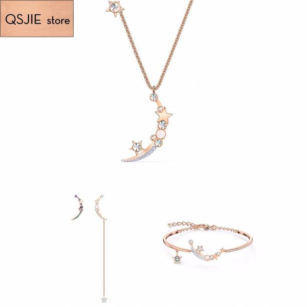chains swa star night design inspiration moon lady necklace charming fashion jewelry, Silver
chains swa star night design inspiration moon lady necklace charming fashion jewelry, Silver
